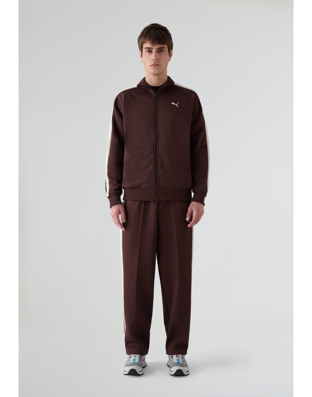 스칼퍼스 푸마 사이드 라인 트레이닝 팬츠 70542 BROWN 초콜릿 착용컷