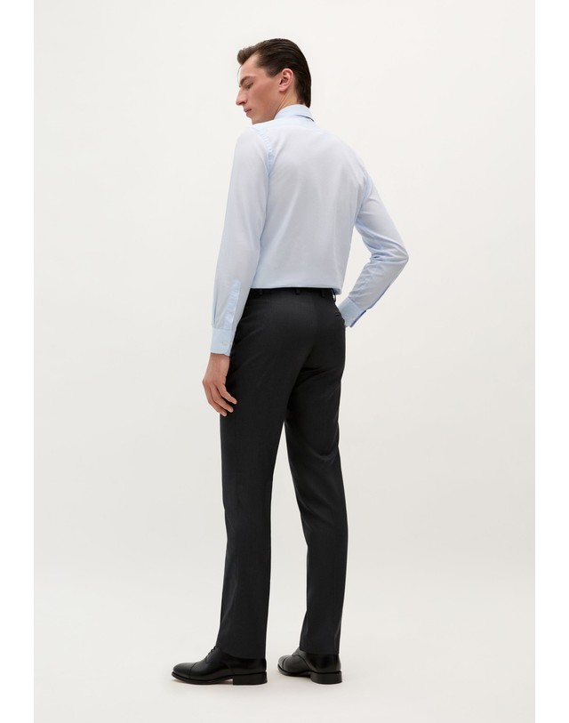스칼퍼스 스캘퍼스 이탈리안 울 슬림핏 정장 팬츠 59707 LIGHT GREY 그레이 착용컷