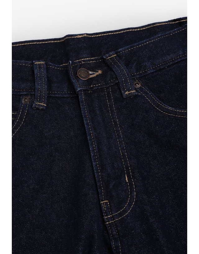스칼퍼스 디키즈 배기 테이퍼드 워크 청바지 70575 DARK DENIM 네이비 착용컷