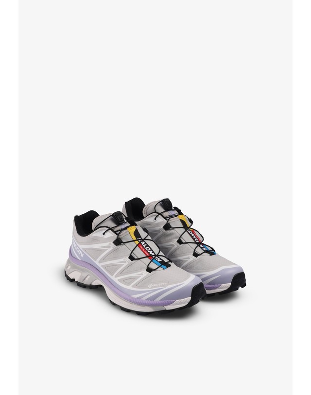 스칼퍼스 살로몬 XT-6 GTX 여성 스니커즈 70373 GREY 그레이 착용컷