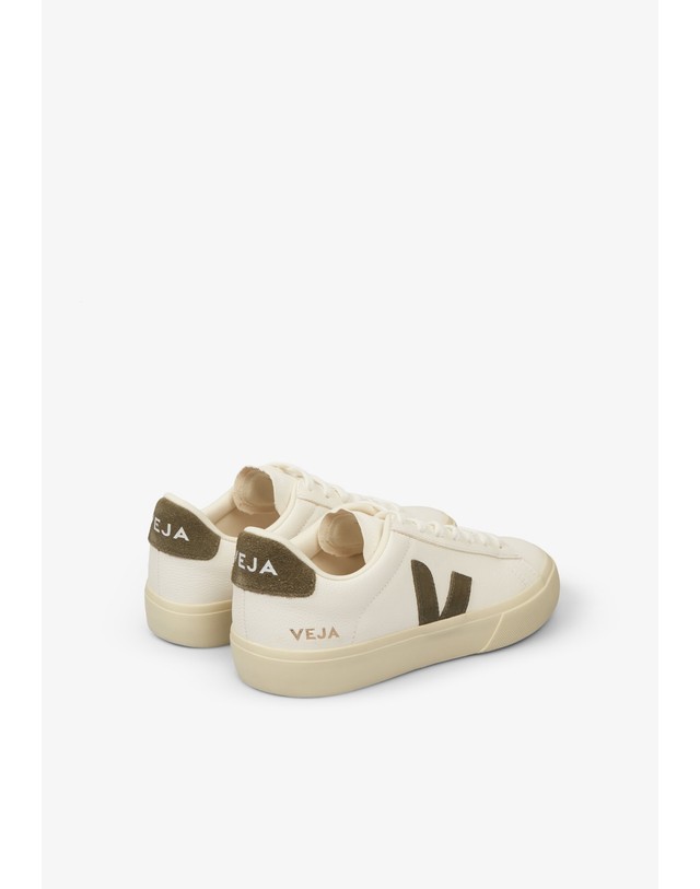 스칼퍼스 베자 캄포 크롬프리 스웨이드 스니커즈 54804 WHITE/KHAKI 멀티컬러 착용컷