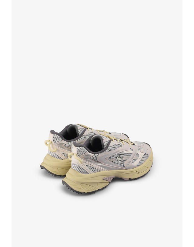 스칼퍼스 라코스테 L003 네오 샷 청키 스니커즈 70635 OFF WHITE/GREY 멀티컬러 착용컷