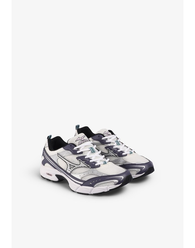 스칼퍼스 미즈노 MXR 청키 레트로 스니커즈 78634 WHITE 멀티컬러 착용컷