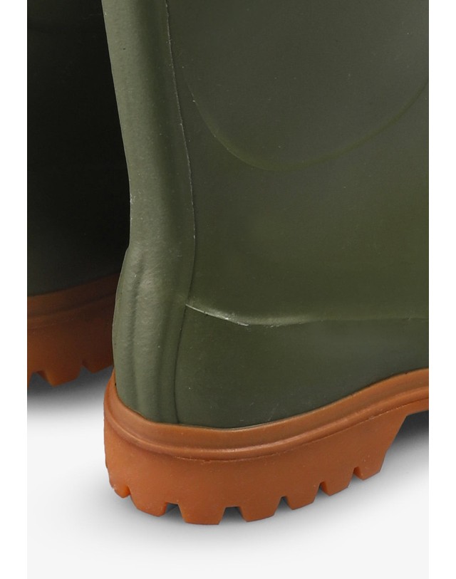 스칼퍼스 수페르가 롱 레인부츠 78946 GREEN 카키 착용컷