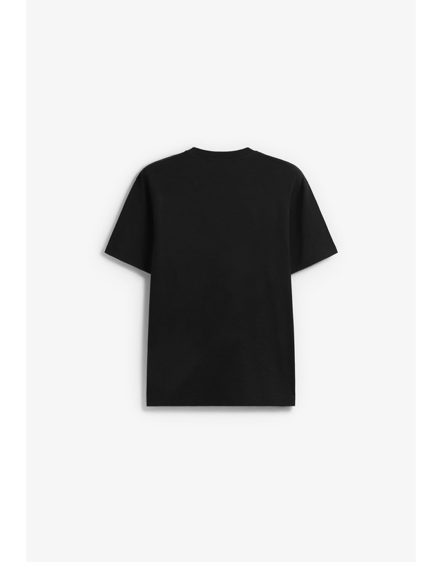 스칼퍼스 에드윈 오버사이즈 그래픽 반팔 티셔츠 78425 BLACK 블랙 착용컷