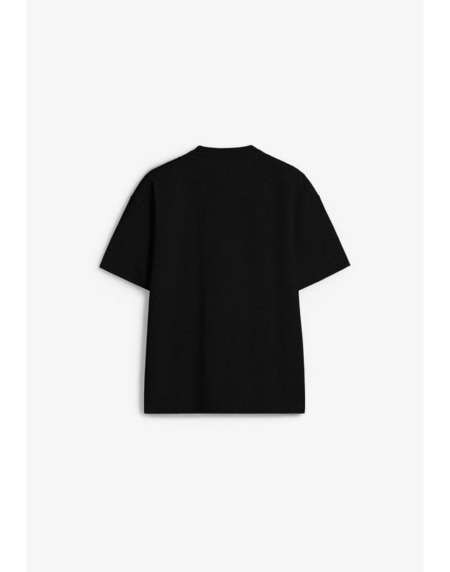 스칼퍼스 디키즈 헤비 코튼 라운드넥 반팔 티셔츠 70582 BLACK 블랙 착용컷
