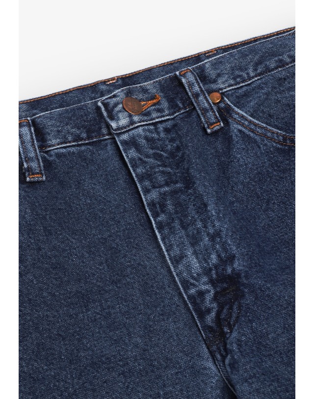 스칼퍼스 랭글러 스트레이트핏 5포켓 청바지 78433 LIGHT DENIM 네이비 착용컷