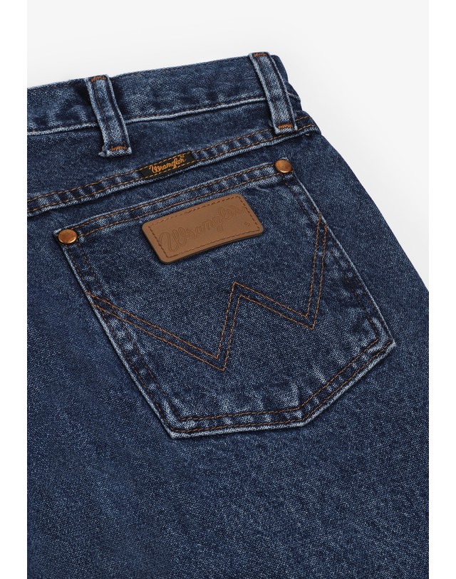 스칼퍼스 랭글러 스트레이트핏 5포켓 청바지 78433 LIGHT DENIM 네이비 착용컷