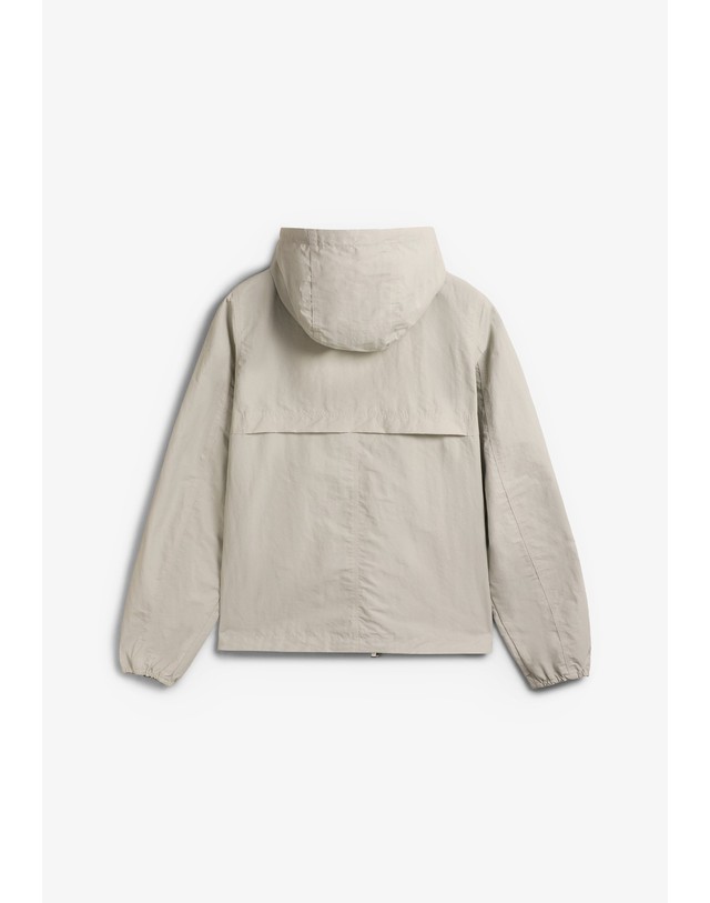 스칼퍼스 까웨 리버서블 후드 집업 자켓 70714 OFF WHITE 아이보리 착용컷