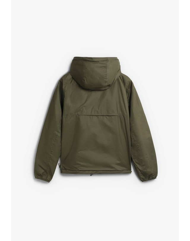스칼퍼스 까웨 리버서블 후드 집업 자켓 70714 OFF WHITE 아이보리 착용컷