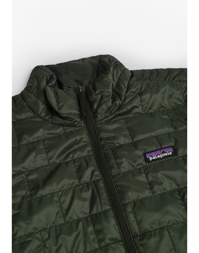 스칼퍼스 파타고니아 퀼팅 경량 패딩 집업 자켓 64921 DARK GREEN 그린 착용컷