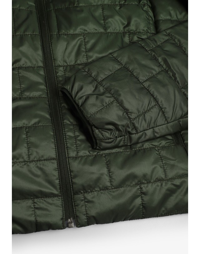 스칼퍼스 파타고니아 퀼팅 경량 패딩 집업 자켓 64921 DARK GREEN 그린 착용컷