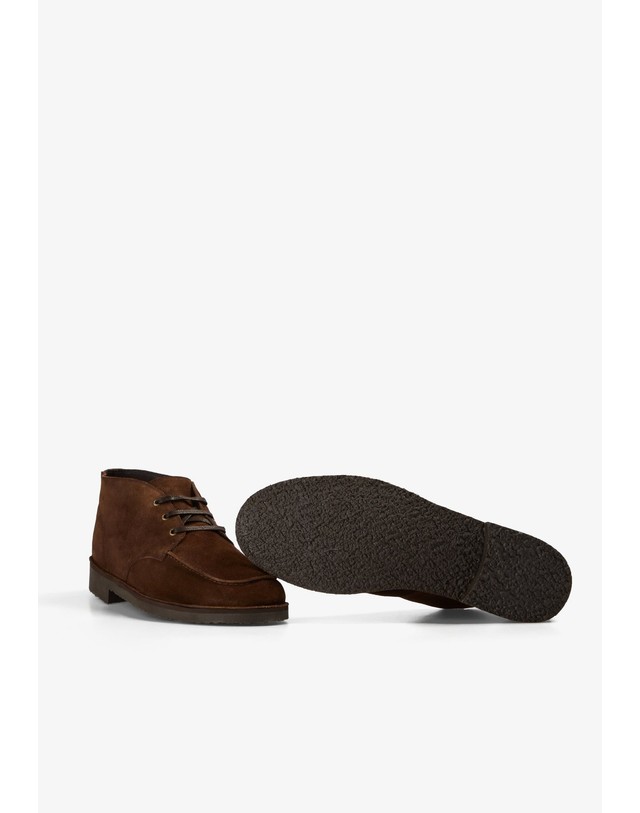 스칼퍼스 스캘퍼스 레이스업 앵클 워커 부츠 69729 DARK BROWN 초콜릿 착용컷