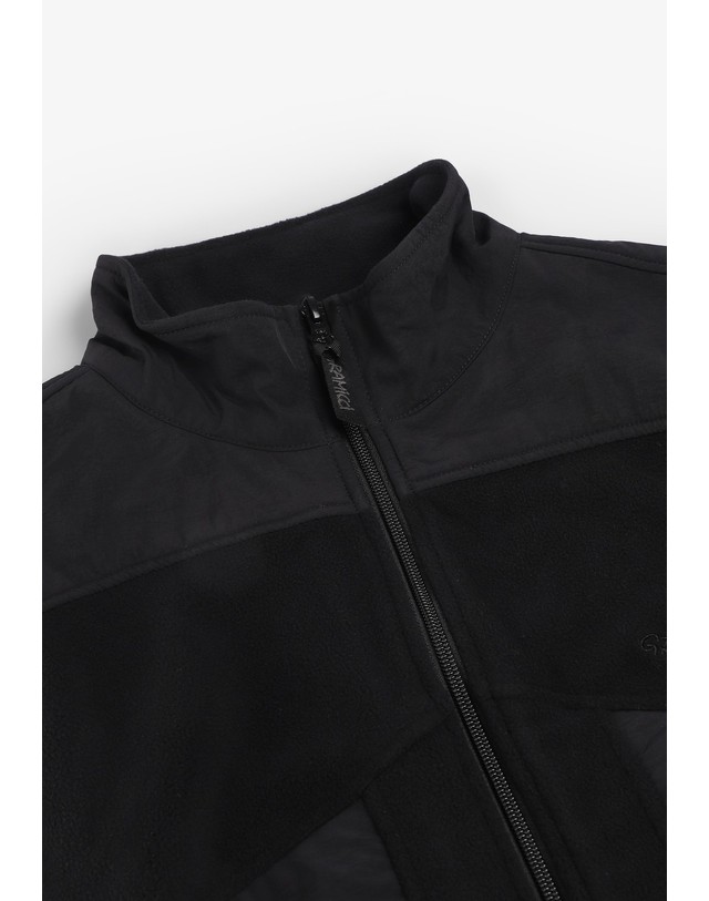 스칼퍼스 그라미치 써멀 플리스 집업 베스트 78644 BLACK 블랙 착용컷