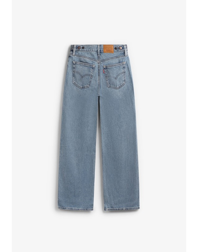 스칼퍼스 리바이스 워시드 와이드핏 청바지 78509 DENIM 블루 착용컷