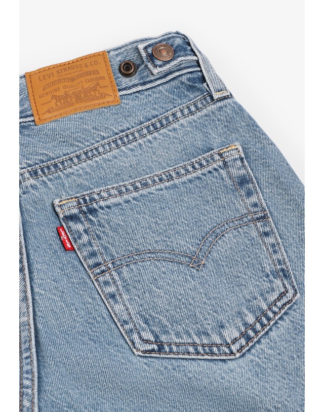스칼퍼스 리바이스 워시드 와이드핏 청바지 78509 DENIM 블루 착용컷
