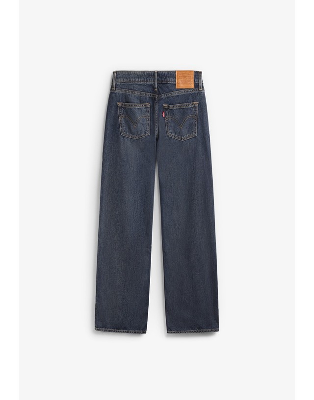 스칼퍼스 리바이스 로우라이즈 루즈핏 청바지 78512 DENIM 네이비 착용컷