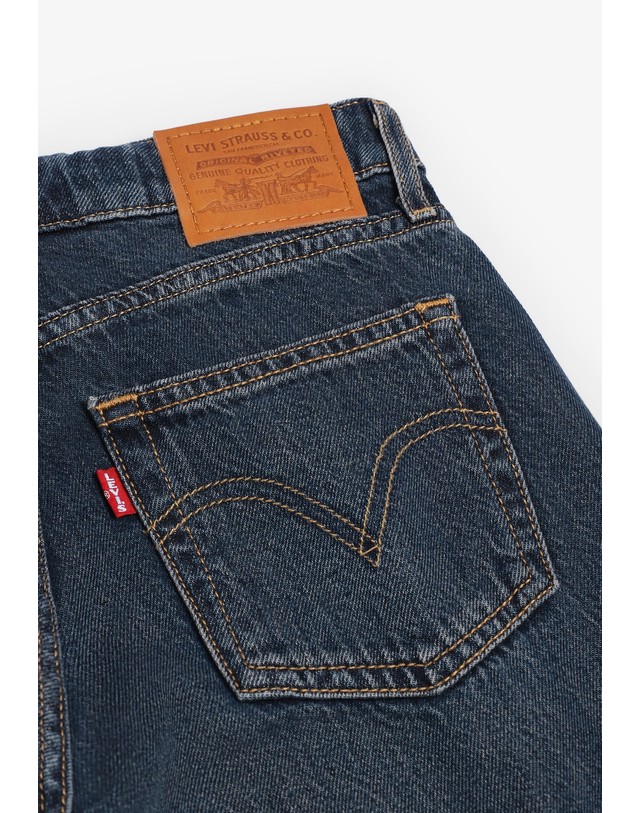스칼퍼스 리바이스 로우라이즈 루즈핏 청바지 78512 DENIM 네이비 착용컷