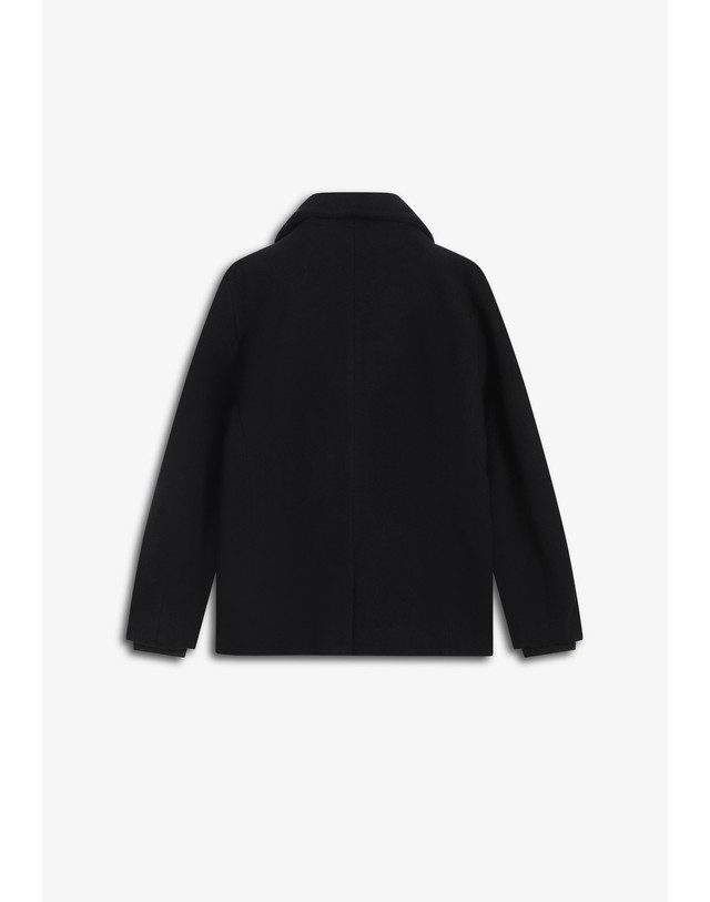 스칼퍼스 쇼트뉴욕 더블브레스트 숏 피코트 67965 NAVY 네이비 착용컷