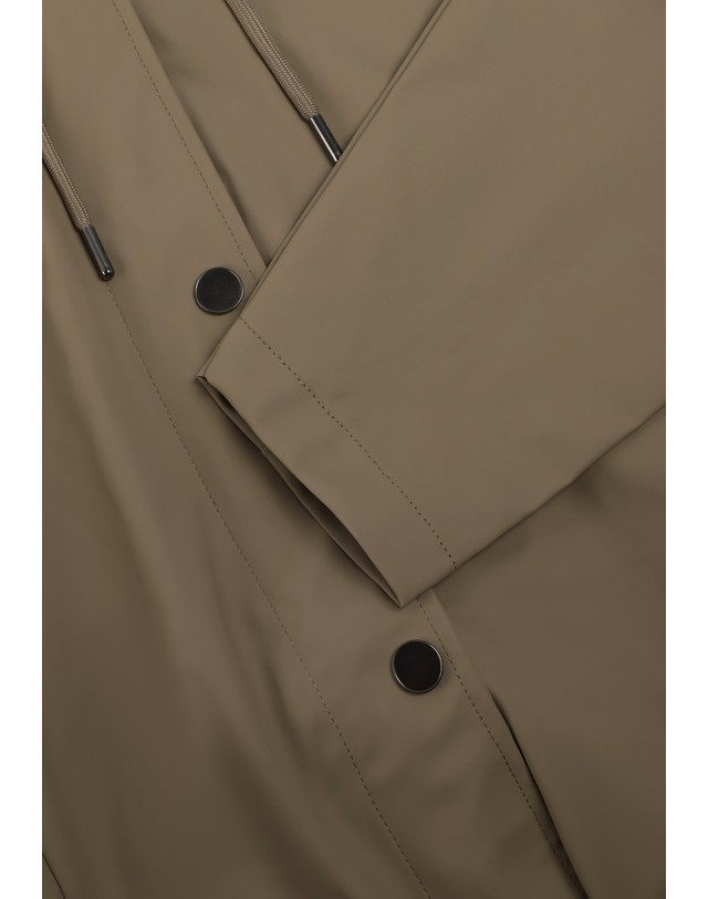 스칼퍼스 레인스 방수 벨트 후드 레인 자켓 74684 BEIGE 베이지 착용컷