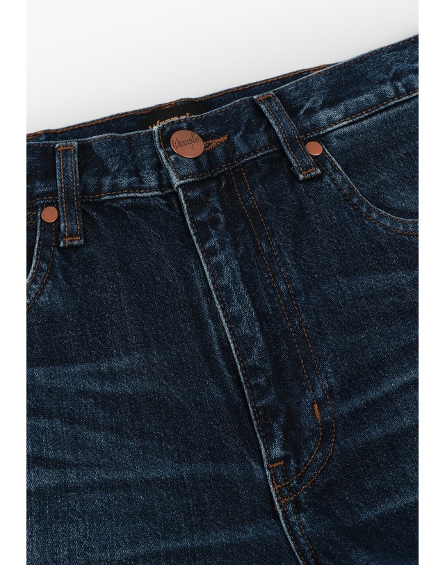 스칼퍼스 랭글러 루즈 부츠컷 워크웨어 청바지 78436 DARK DENIM 네이비 착용컷