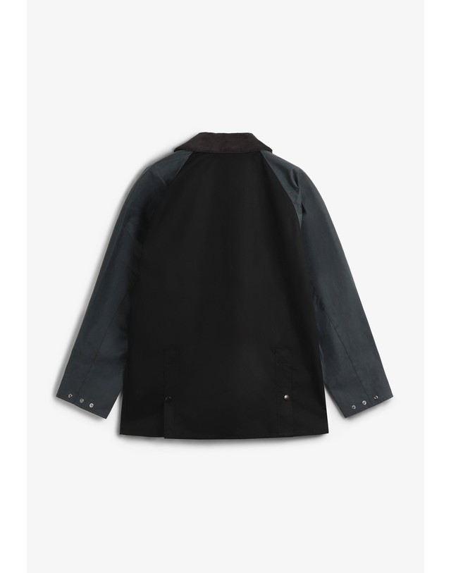 스칼퍼스 바버 패치워크 왁스 코튼 자켓 78874 DARK GREY 그레이 착용컷