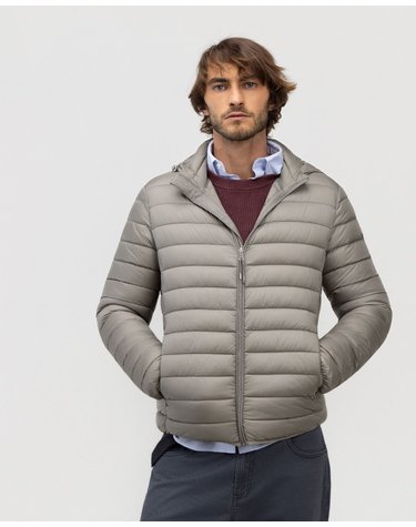 엘간소 후드 경량 패딩 자켓 1040W260015-XXL MARRON