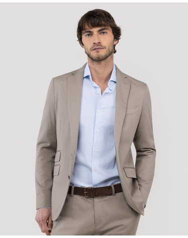 엘간소 빈티지 워시 코튼 블레이저 1030s260005 MARRON