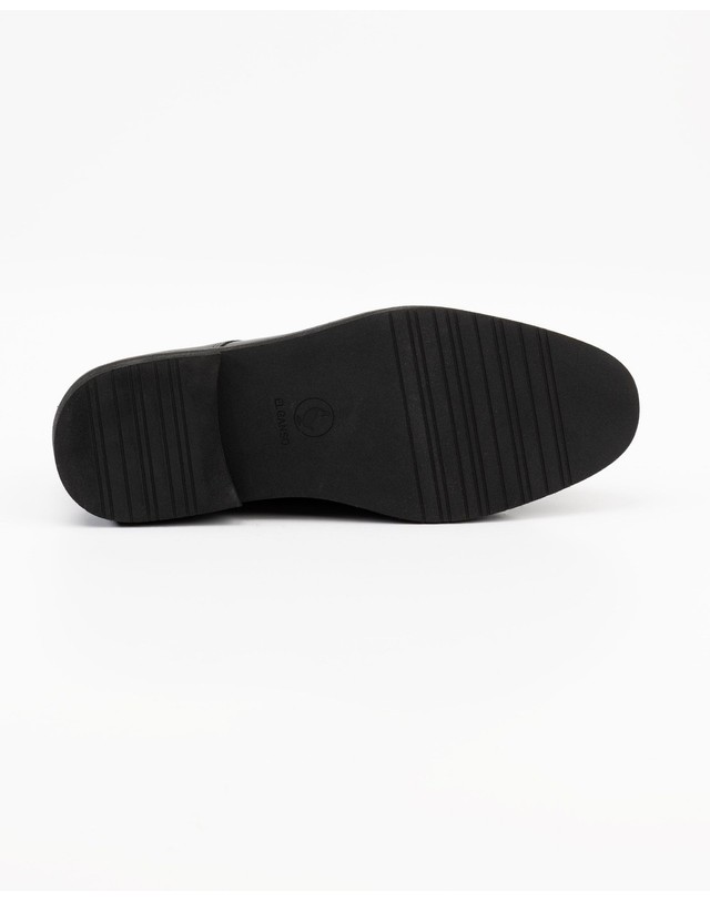 엘간소 엘간소 레더 레이스업 더비슈즈 1120W260008 NEGRO 블랙 착용컷