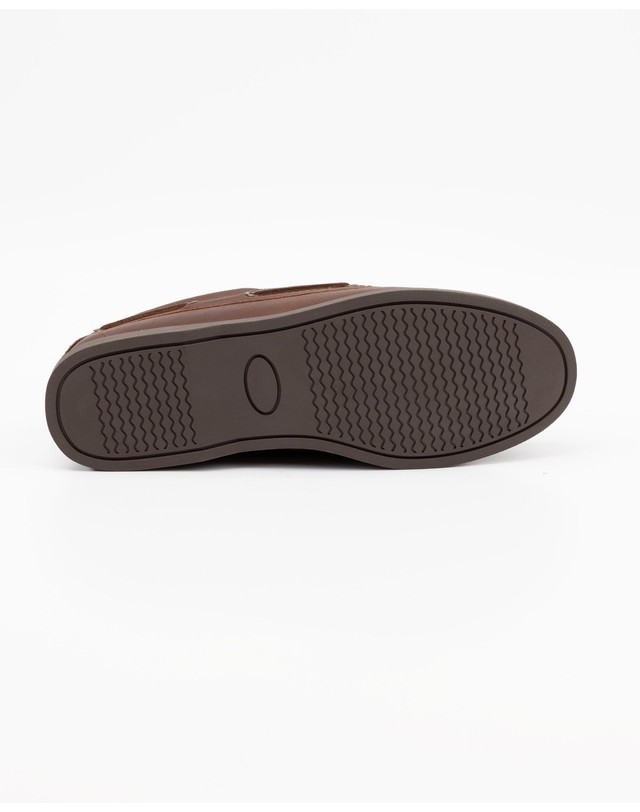 엘간소 엘간소 레더 남성 보트 슈즈 1120W260001 MARRON 브라운 착용컷