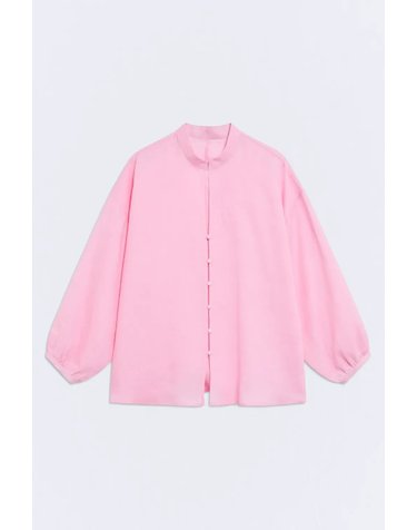에세오에세 라미 퍼프 7부 소매 블라우스 304994-1030 BLOSSOM PINK