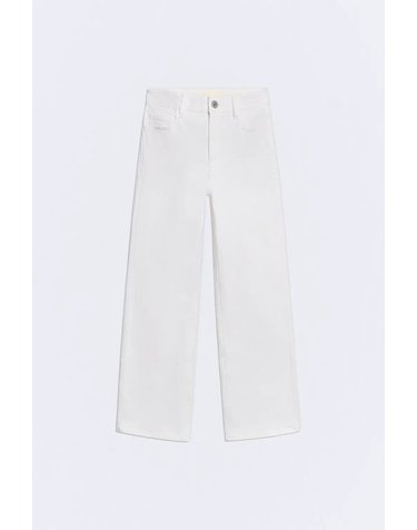 에세오에세 크롭 스트레이트 데님 팬츠 305273-1010 OFF WHITE