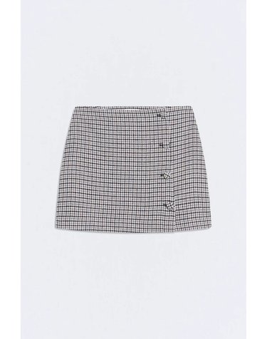 에세오에세 하운드투스 니트 미니 스커트 305570-1180 HOUNDSTOOTH