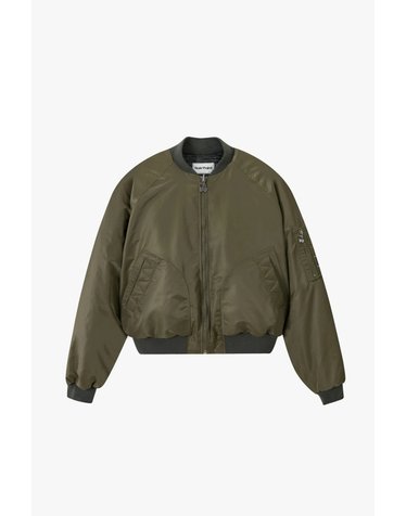 누드프로젝트 양면 박시핏 나일론 봄버 자켓 6784 OLIVE