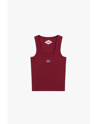 누드프로젝트 슬림핏 스퀘어넥 민소매 탱크탑 4731 BURGUNDY