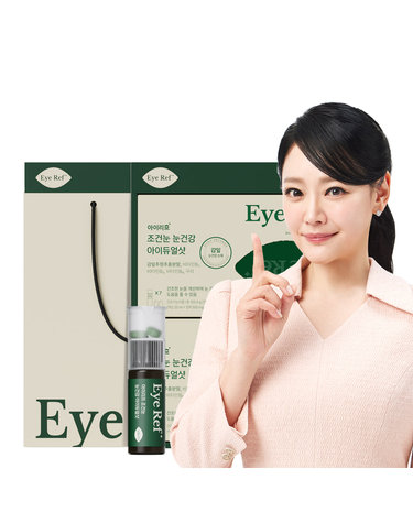 애즈유 안구건조 눈건강 수험생 아이리프 아이듀얼샷(7병 4개입) 선물세트