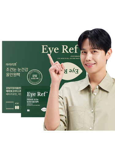 애즈유 안구건조 눈건강 수험생 아이리프 올인원팩 30팩 1개