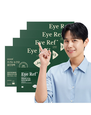 애즈유 안구건조 눈건강 수험생 아이리프 올인원팩 30팩 4개