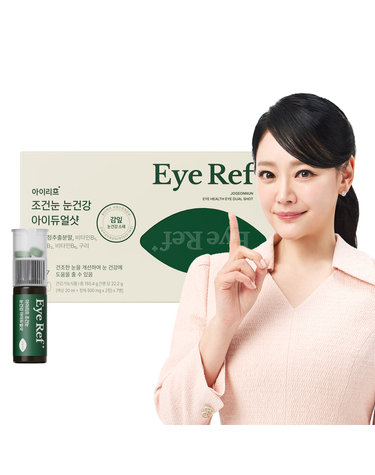애즈유 안구건조 눈건강 수험생 아이리프 아이듀얼샷 7병 1개