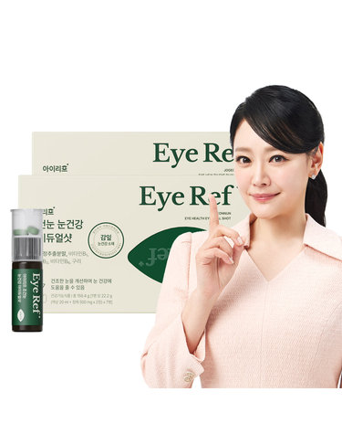 애즈유 안구건조 눈건강 수험생 아이리프 아이듀얼샷 7병 2개