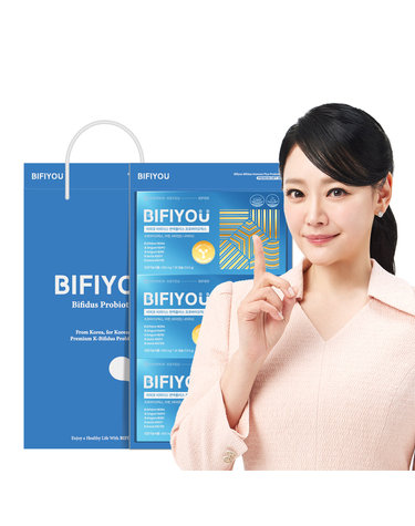 애즈유 변비에좋은 비피더스 프로바이오틱스 장유산균 비피유 (30캡슐 3개입) 선물세트
