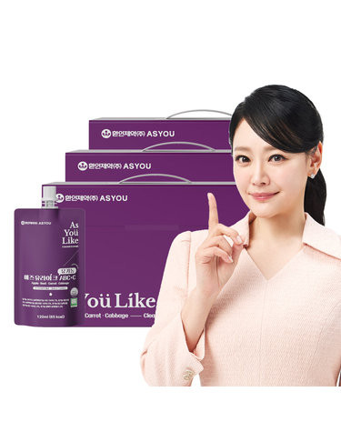 애즈유라이크 식사대용 유기농 과즙 과채 ABC+C 30포 3개
