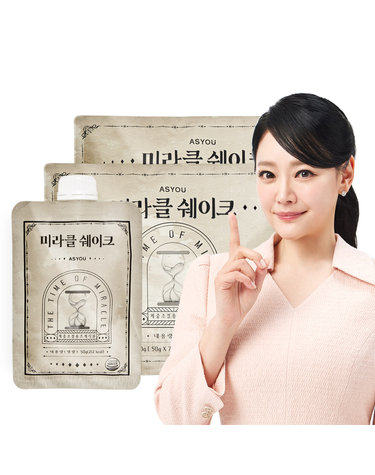 애즈유라이크 식사대용 체중조절 다이어트 미라클 쉐이크 7포 2팩