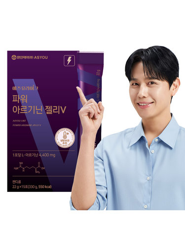 애즈유라이크 파워 아르기닌 젤리V 15포 1개