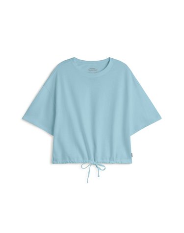에코알프 릴렉스핏 라운드넥 크롭 반팔 티셔츠 MCWGATSNEIVA1001S26 SKYBLUE