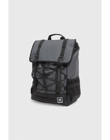 블루바나나 립스탑 플랩 트레킹 백팩 20L AW26UA017ADVBK00 BLACK