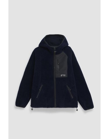 블루바나나 트레킹 플리스 후드 집업 AW26MG042FPHBL11 NAVY