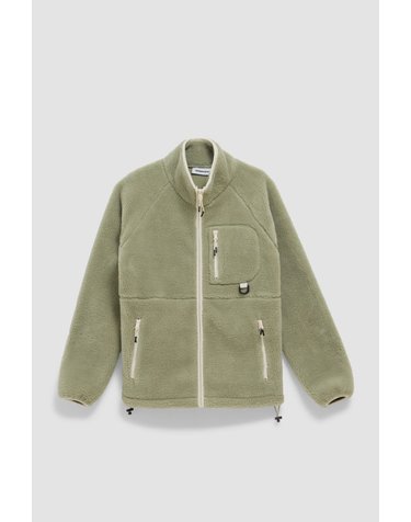 블루바나나 플리스 집업 트레킹 자켓 AW26MG014FPJGR17 SAGE