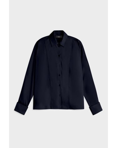 에코알프 오버사이즈 버튼다운 긴팔 셔츠 MCWGASRCRES00175W26 DEEP-NAVY