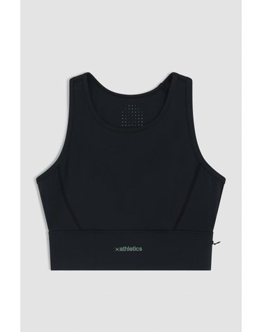 블루바나나 속건 UV50 스포츠 크롭 탑 SS26WG032ACTBK00 BLACK